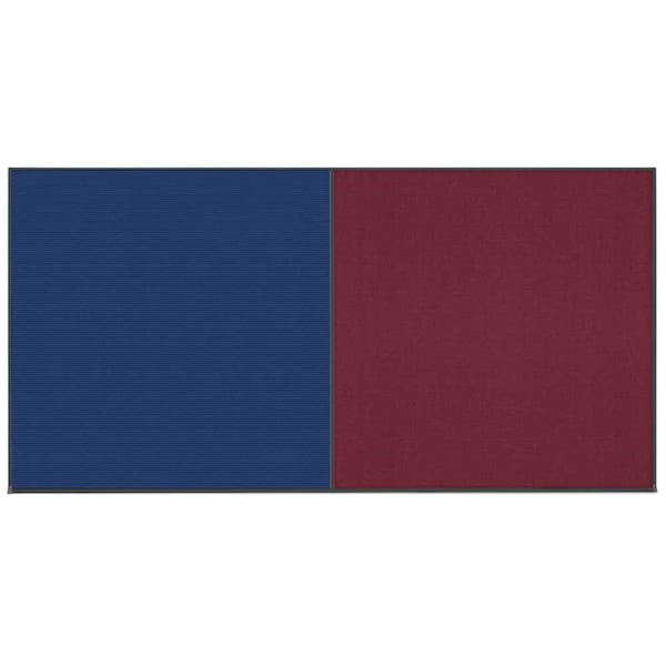 Enclosed Corkboard, 1 Door, 60"x36", 4" Fra